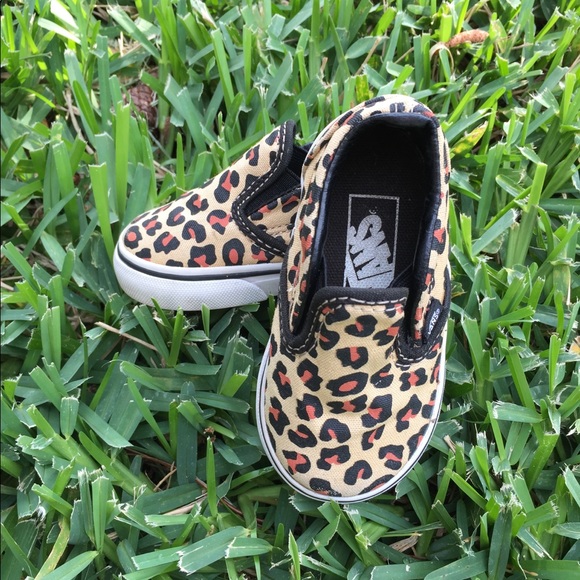 Leopard print baby vans Clearance